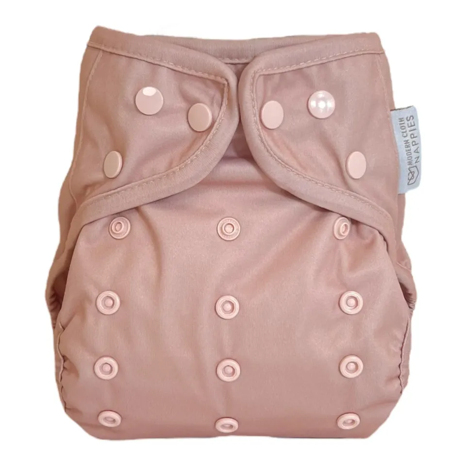 Modern Cloth Nappies One Size overbroekje Dusty Rose lekvrij