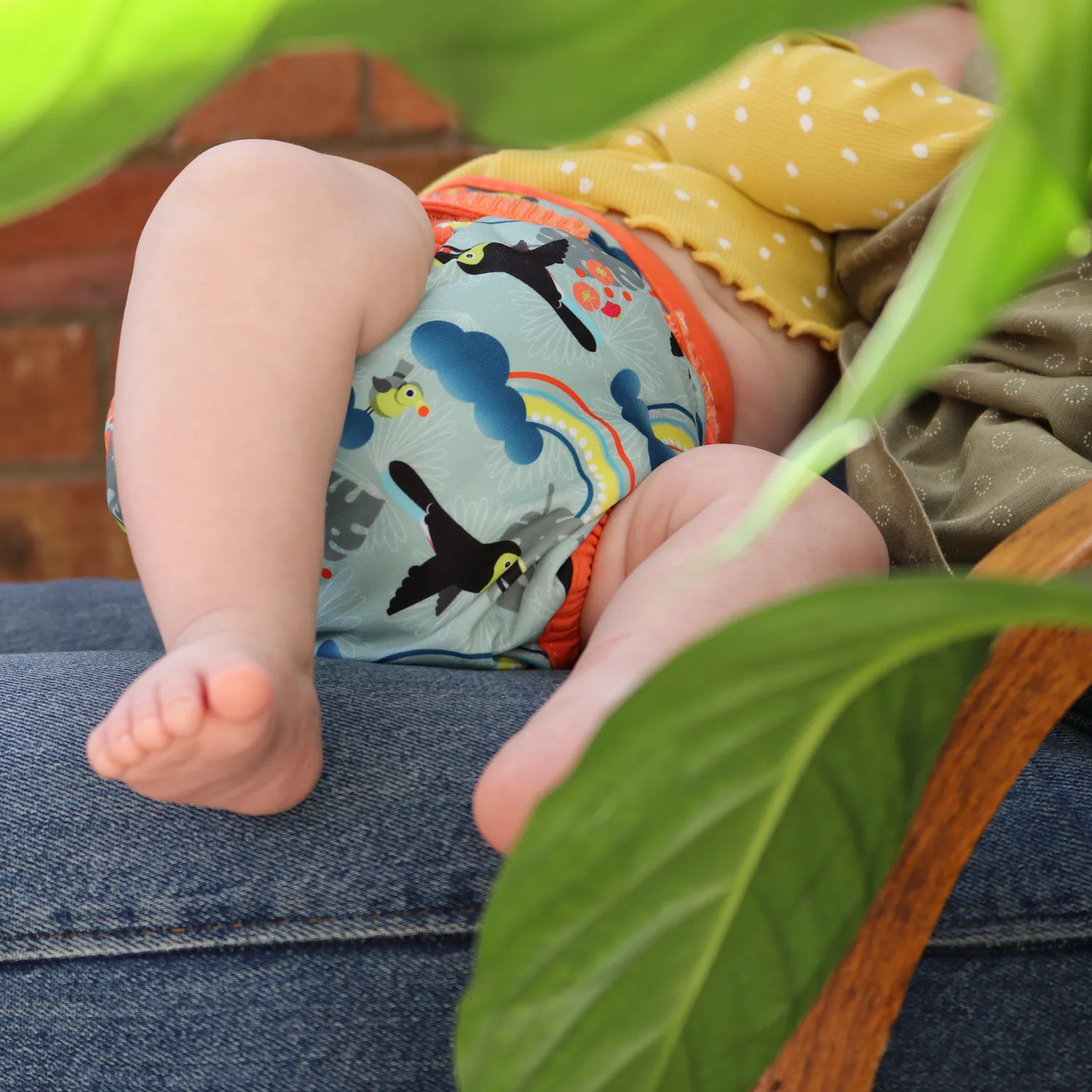 Popin Pop-in luiercover klittenband one size dierenprint