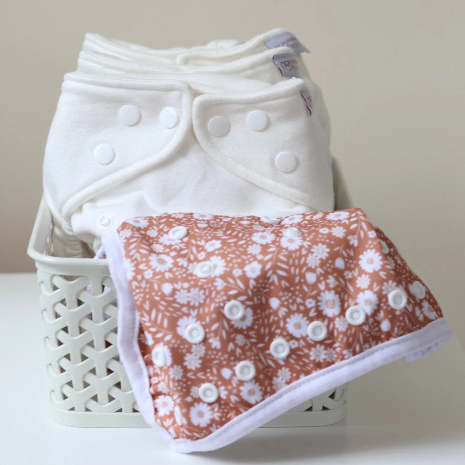 Modern Cloth Nappies Bedtime Pearl nachtluier one size