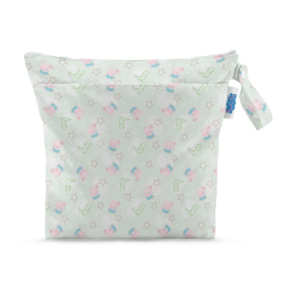 Modern Cloth Nappies Peppa Pig Grab & Go wetbag George Pig waterdicht