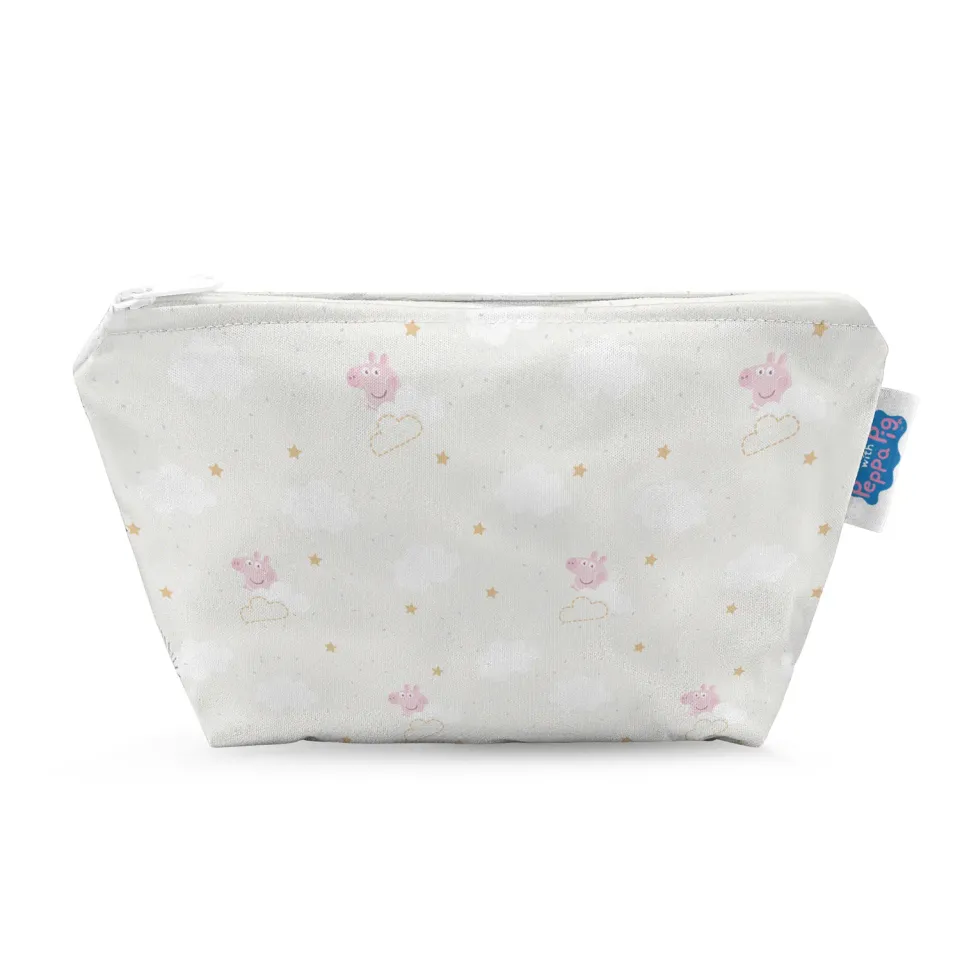 Modern Cloth Nappies small wetbag Peppa Clouds herbruikbaar