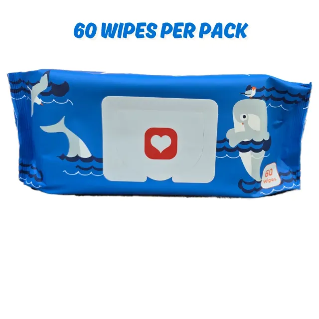 Pop-in Water Wipes babydoekjes 99,9% water 60 stuks