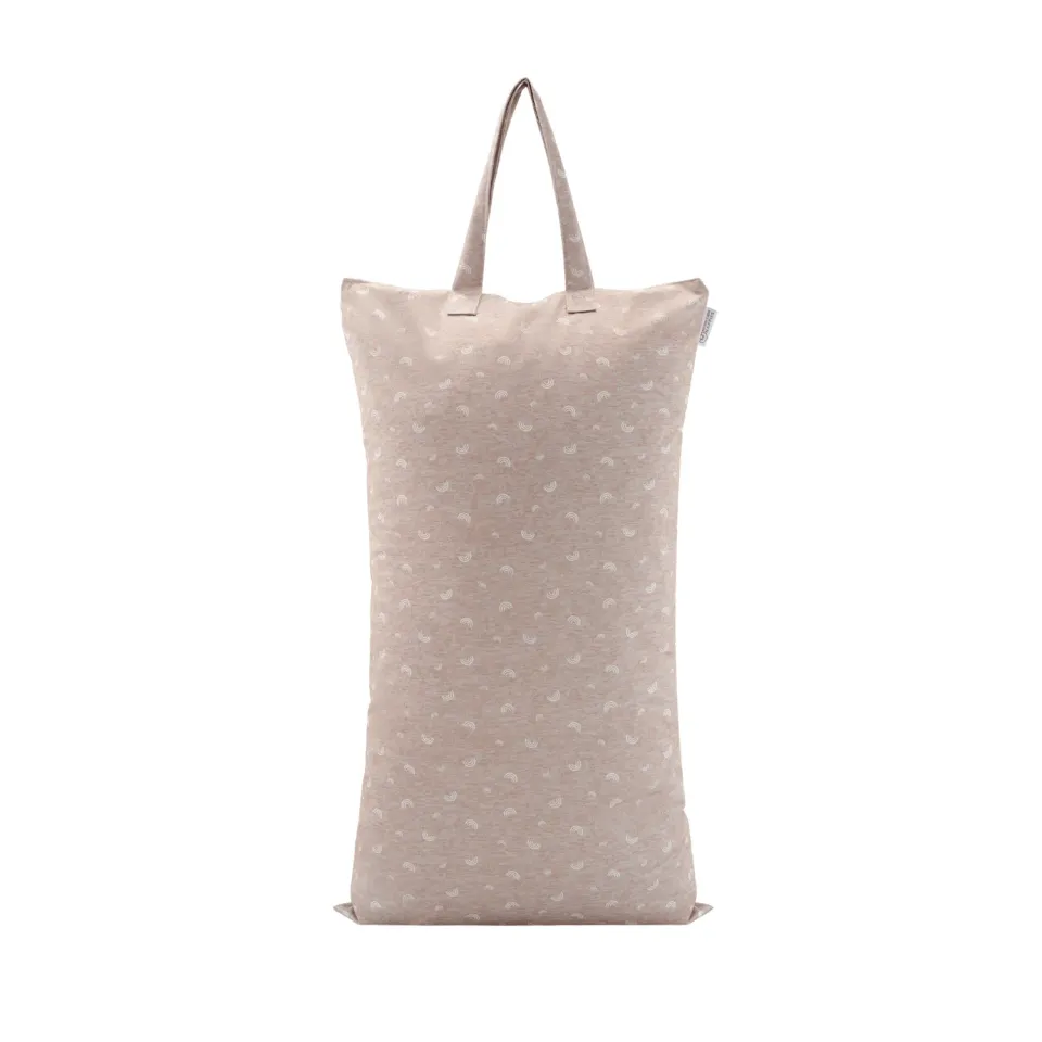Modern Cloth Nappies XL wetbag Rainbow Oatmeal lekvrij
