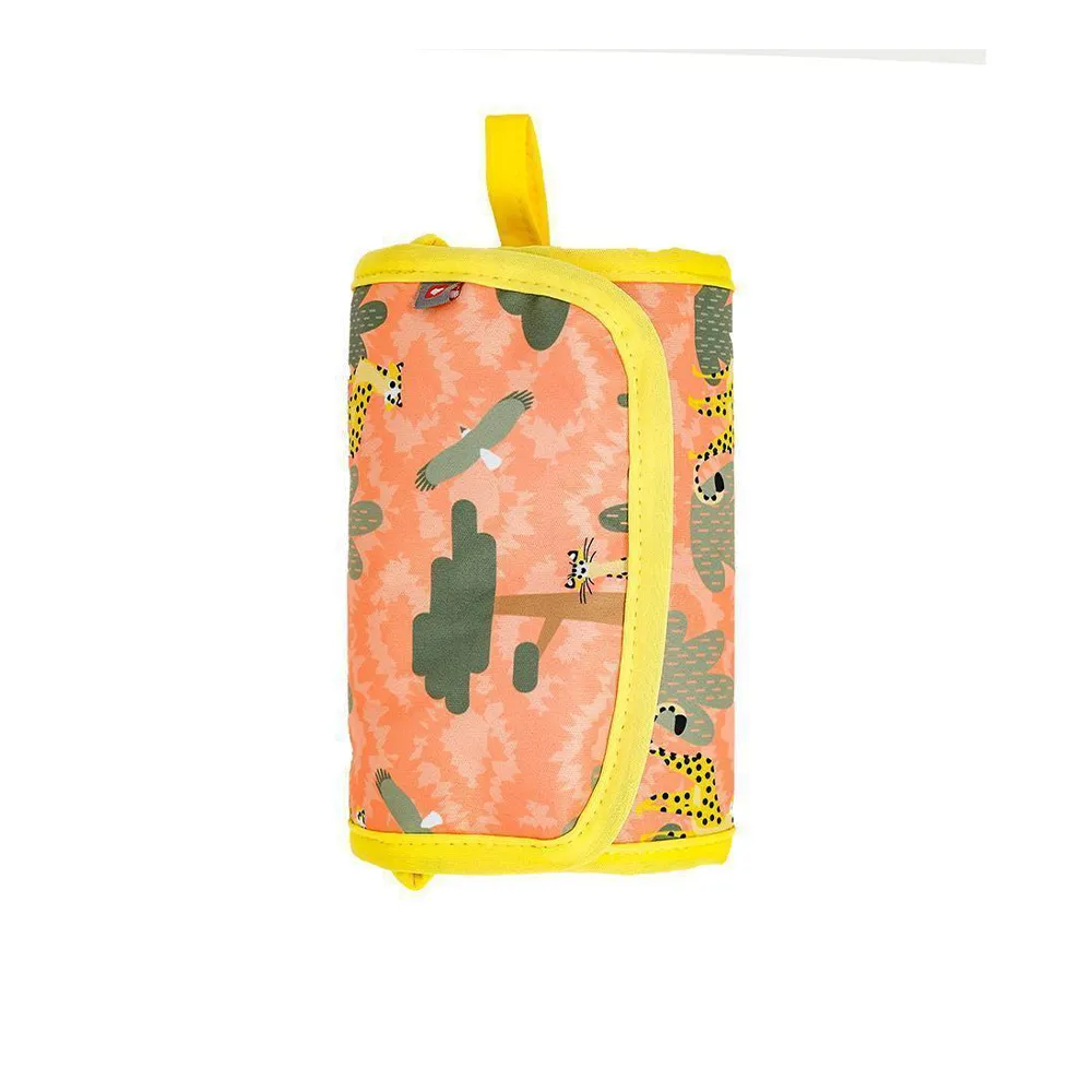 Popin Change & Go Verschoonmat Cheetah gewatteerd